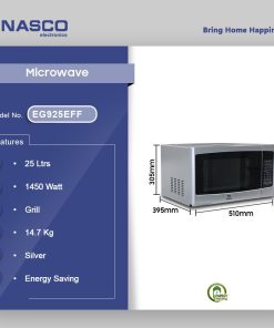 Nasco 25L Microwave Oven with Grill (EG925EFF) - view 2