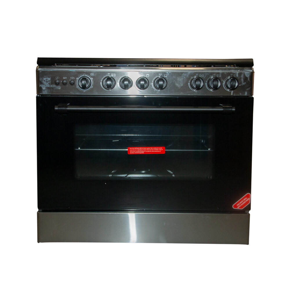 Nasco 5 Burner Gas Cooker (NASGC-LME90I) - view 3