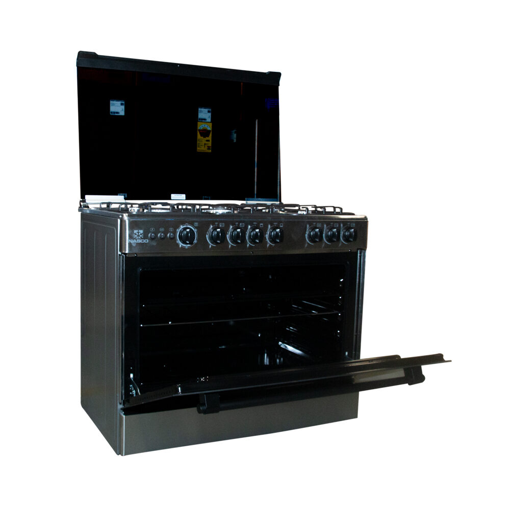 Nasco 5 Burner Gas Cooker (NASGC-LME90I) - view 4