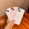 iPhone 15 pink shades back view in hand - Legacy Luxury Store Ghana