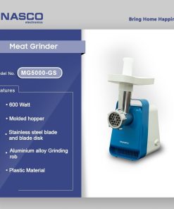 Nasco 600W Meat Grinder (NAS-MG5000GS) - view 2