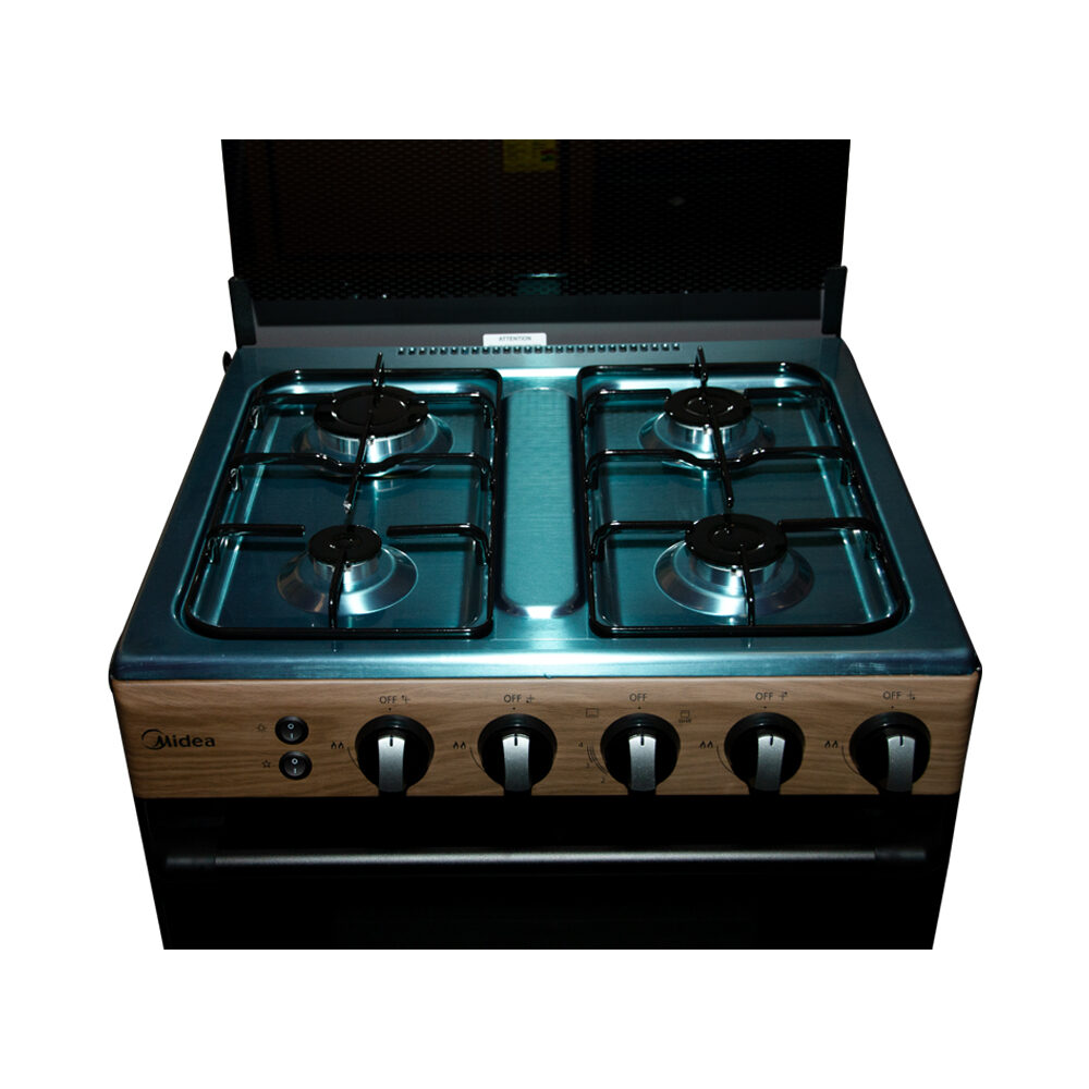 Midea 4 Burner Gas Cooker (BMG6060-WD) - view 5